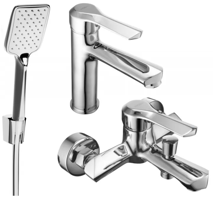 Mexen Sabre R62 vaňová sada, chróm - 72103R62-00