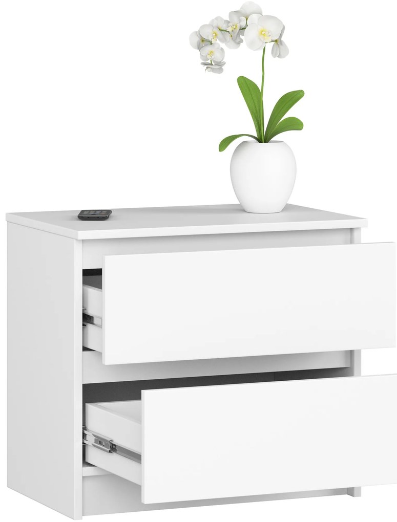 Komoda Liv 60 cm biela