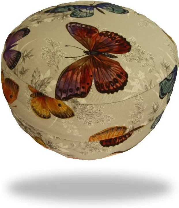 Ing. Klára Patočková - Obchod s radostí Meditační sedák s motýlky - 12 x 30 cm cm