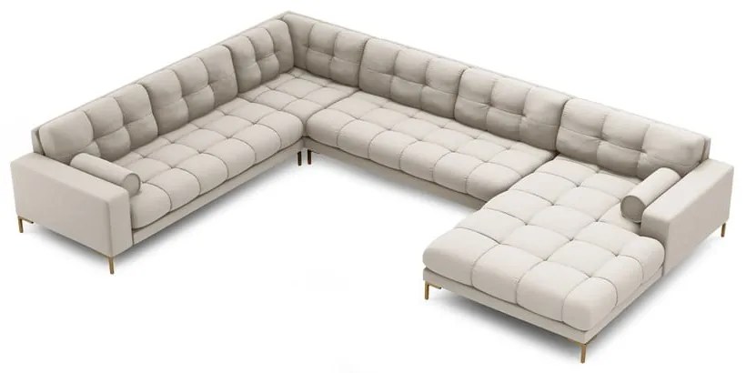 Béžová rohová pohovka (ľavý roh) Bali – Cosmopolitan Design