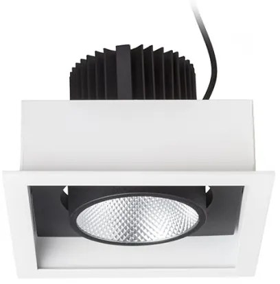 RENDL TOMBOY biela/čierna 230V LED 25W 38° 3000K R12662