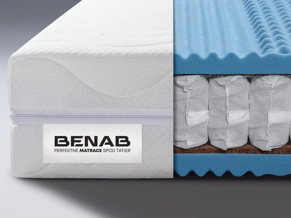 Taštičkový matrac Benab Hefaistos Plus 195x90 cm (T3/T4). Akcia -9%. Vlastná spoľahlivá doprava až k Vám domov. 763463