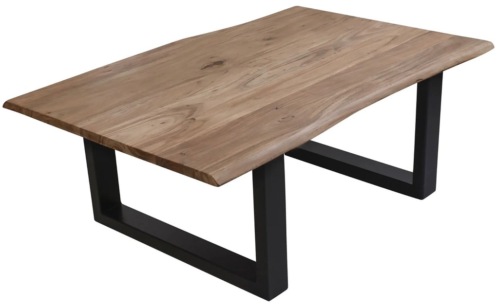 Čierny Konferenčný stolík TABLES & BENCHES 120 × 80 × 45 cm SIT MÖBEL