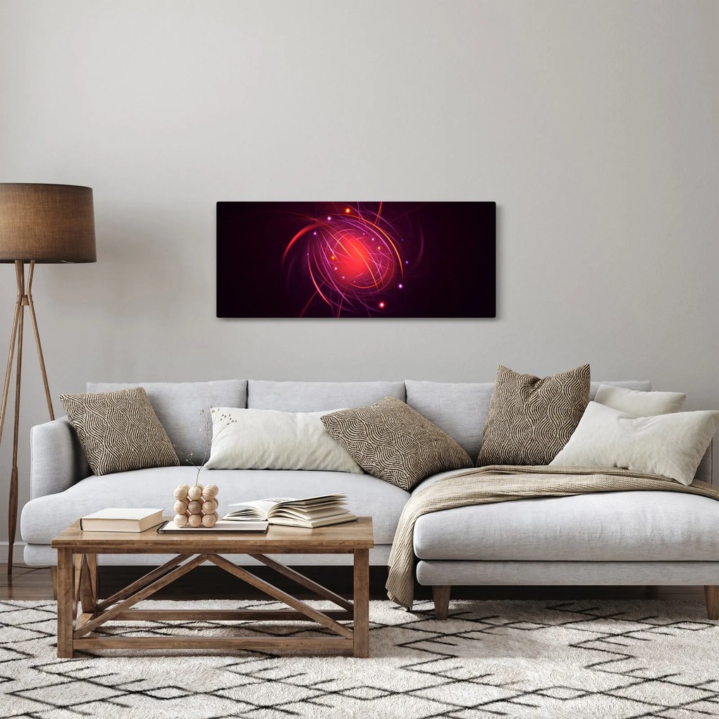 Moderný obraz abstrakcie (120x50 cm)