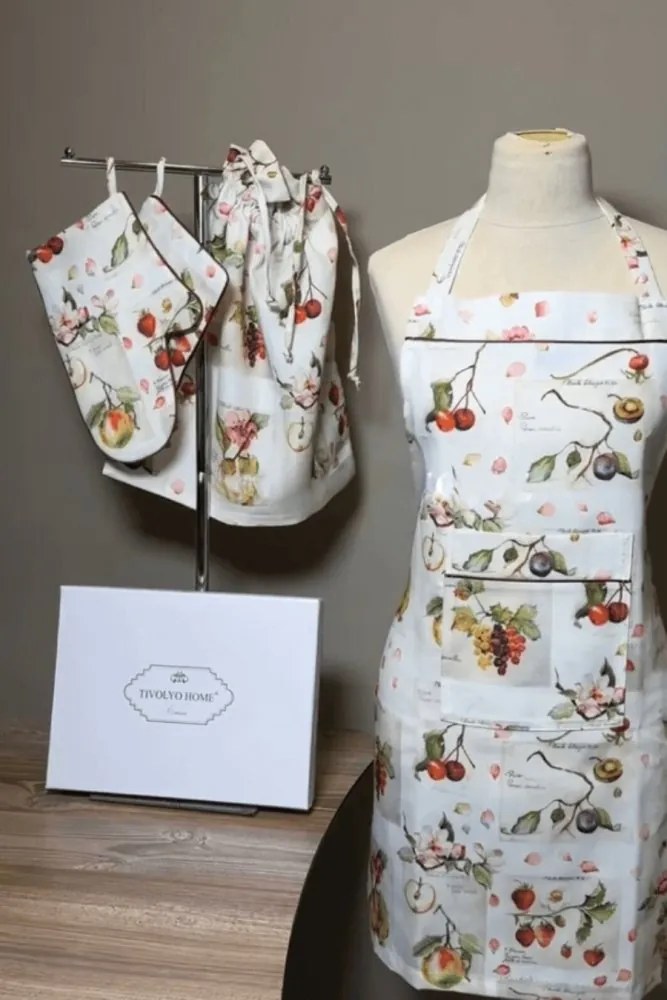 Kuchynský set BRUNCH FRUIT v darčekovom balení, 4 ks Univerzálna veľkosť Mix