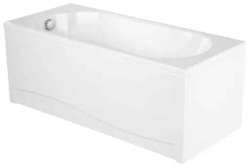 Cersanit Nike, akrylátová vaňa 160x70cm + nožičky, biela, S301-248