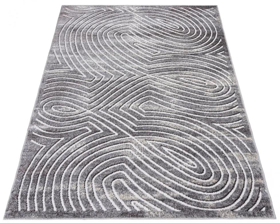 Kusový koberec Rubín sivý 80x150cm