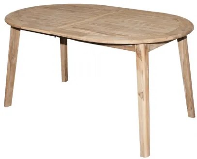 Doppler TECTONA - záhradný drevený rozkladací teakový stôl 150/200 x 95 x 75 cm