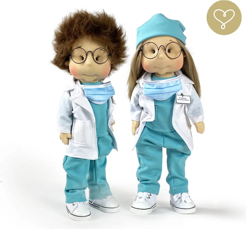 Bábika lekárka Alexandra 40 cm Varianta 2