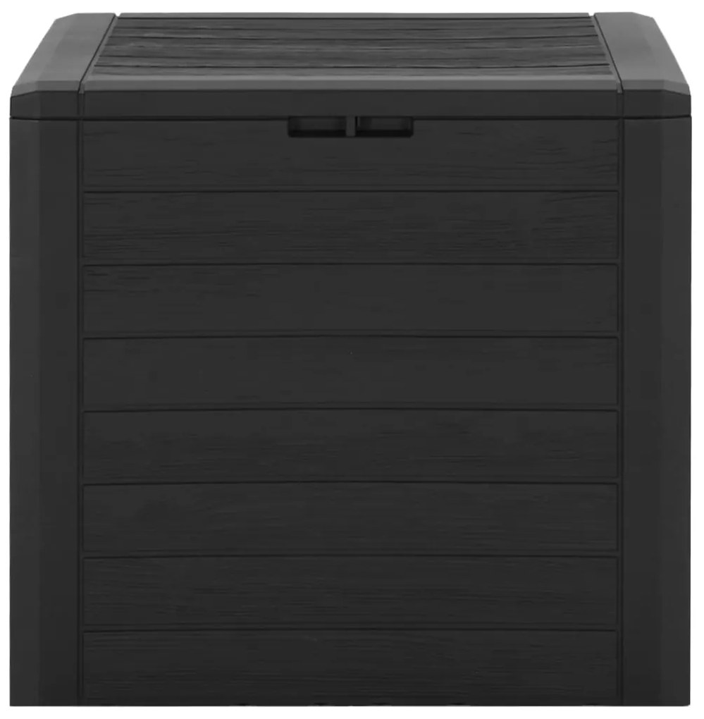 vidaXL Záhradný úložný box hnedý 58,5x46x55 cm polypropylénový