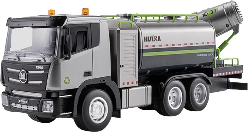 Cisternové vozidlo s rozprašovačom vody RC Huina 1:18 na diaľkové ovládanie