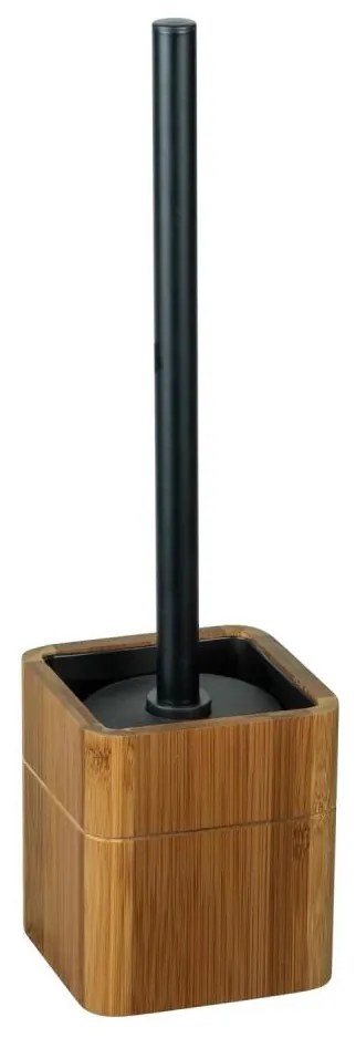 WENKO 26104100 - WC kefa SERRO 10x37 cm hnedá/čierna