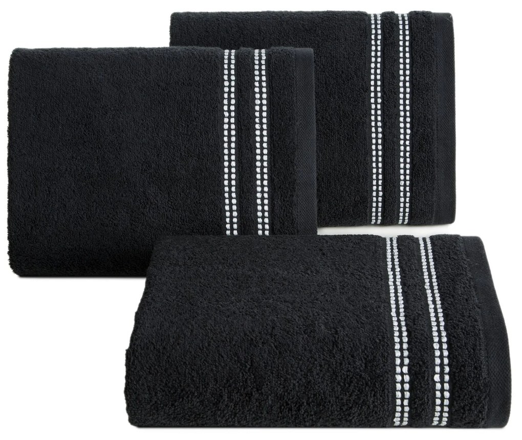 FROTÉ UTERÁK ALLY 50X90 CM ČIERNA