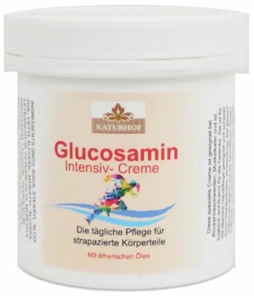 Glukosaminový krém na kĺby Naturhof, 250 ml