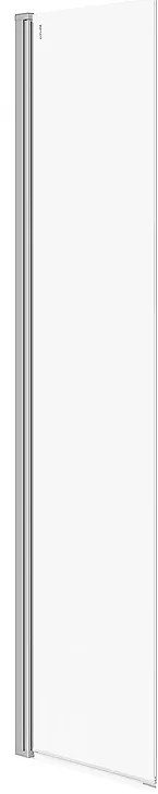 Cersanit Mille, otočná sprchová zástena typu Walk-In 50x200 cm, 8mm číre sklo, chrómový profil, S161-010