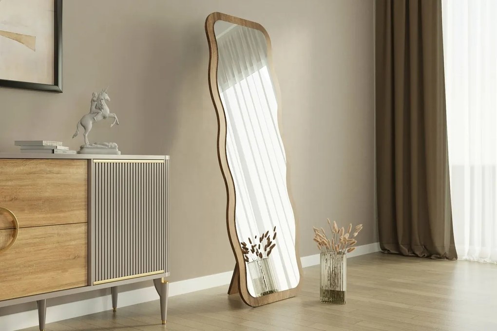 Zrkadlo Aror Walnut 50 x 160 cm
