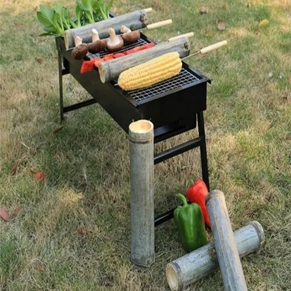 BBQ 27094 Skladací turistický gril prenosný