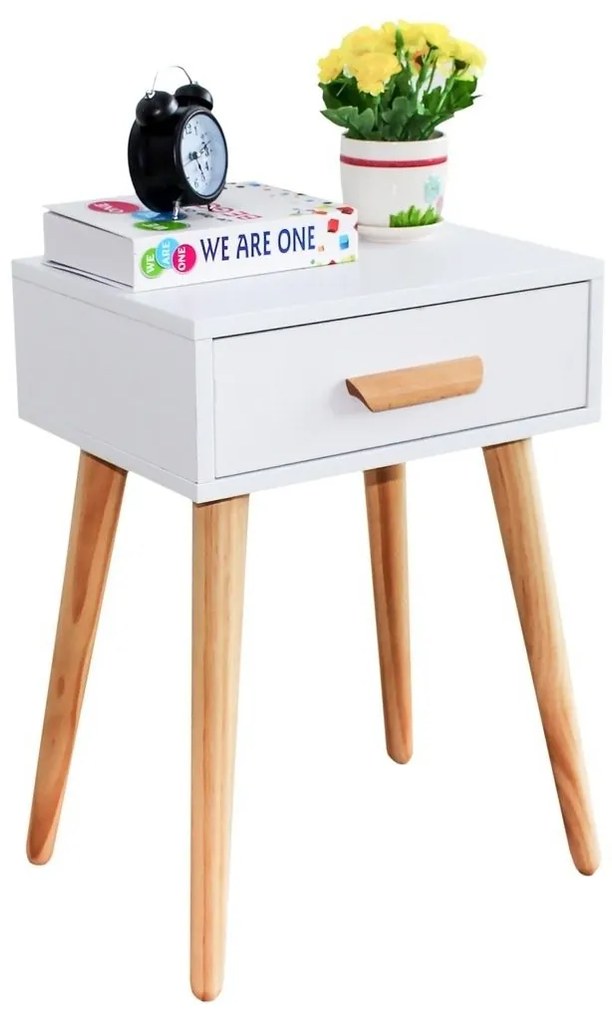 Odkladací stolík July biely