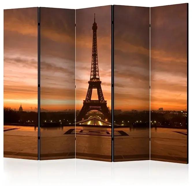 Paraván - Eiffel tower at dawn II [Room Dividers]