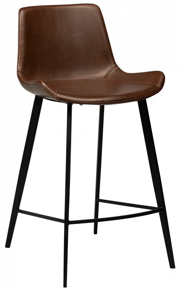 HYPE ČALÚNENÁ BAROVÁ STOLIČKA vintage cocoa/black