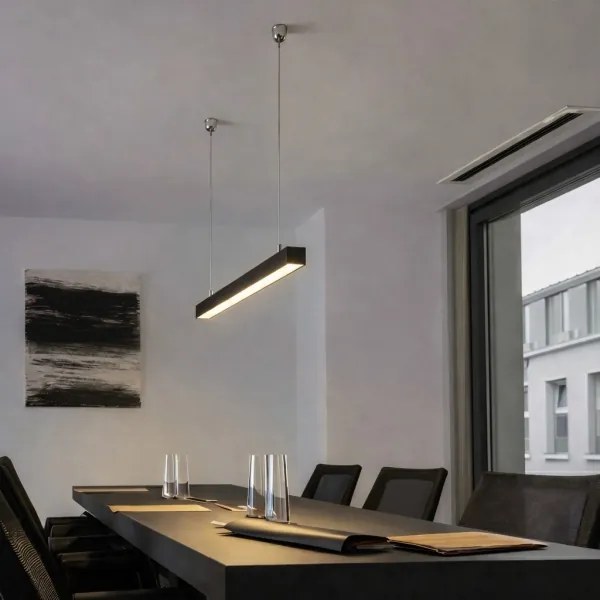 BRILAGI - LED závesné svietidlo FULLDAY LED/10/15/20W/230V 2700/4000/6000K 60cm čierna
