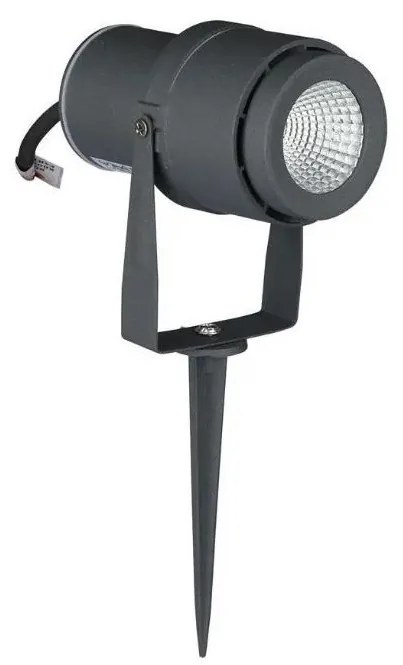 LED Vonkajšia lampa LED/12W/230V 4000K antracit IP65