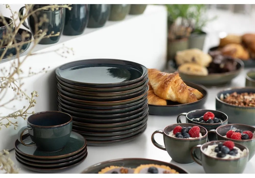 Tmavomodrý porcelánový hrnček na cappuccino 247 ml Crafted Denim – like | Villeroy & Boch