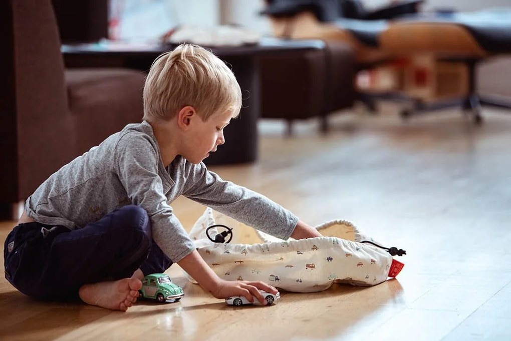 PLAY &amp; GO MINI Vak na hračky - Autá
