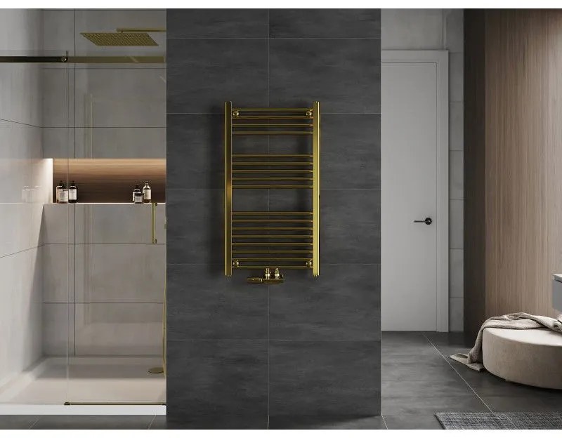 Mexen Mars, vykurovacie teleso 900x500 mm, 292 W, zlatá lesklá, W110-0900-500-00-50