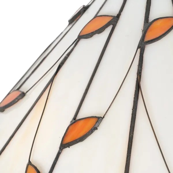 Brilagi - Tiffany vitrážová stojacia lampa FOLIA 2xE27/60W/230V
