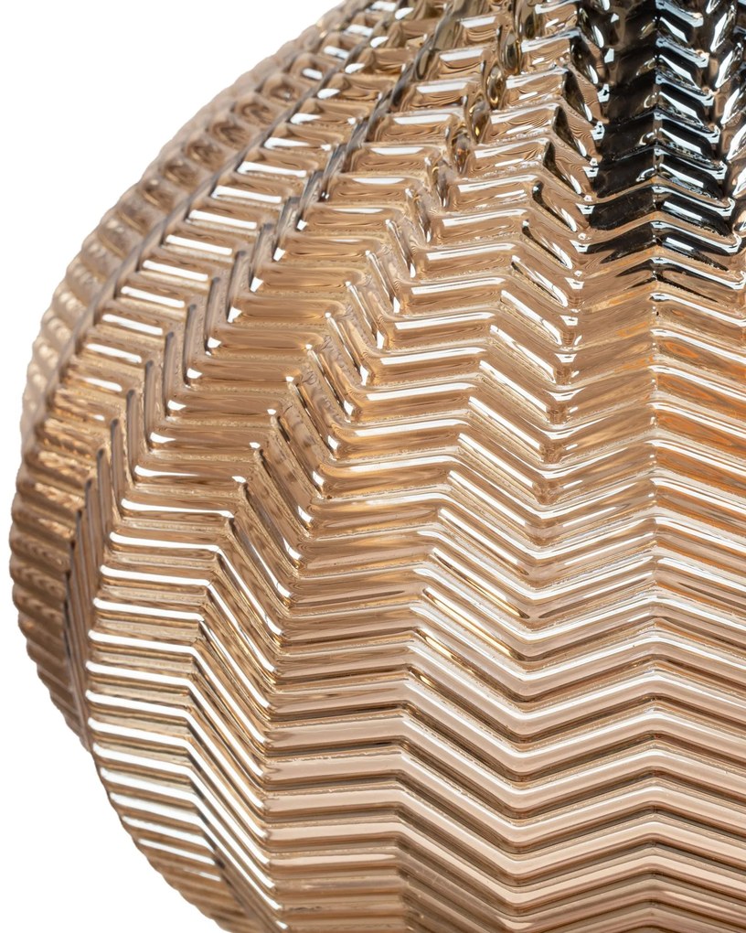 Toolight - Retro sklenená stropná lampa E27 60W APP893-1CP, oranžová, OSW-05695