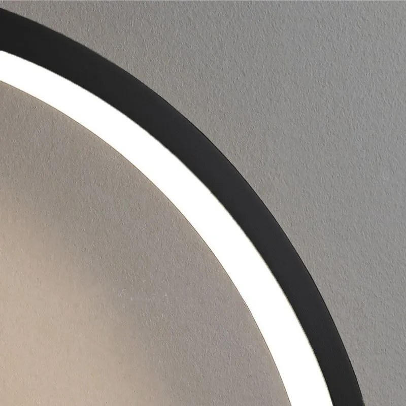 Toolight Toolight, LED nástenné svietidlo 40cm, 4000K, 17W, APP1386-CW, čierna matná, OSW-00910