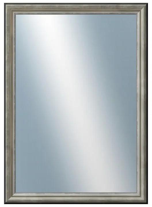DANTIK - Zrkadlo v rámu, rozmer s rámom 50x70 cm z lišty Anversa strieborná (3152)
