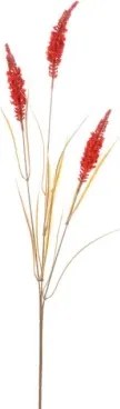 Umelá kvetina Vetva pšenice 75 cm, oranžová%