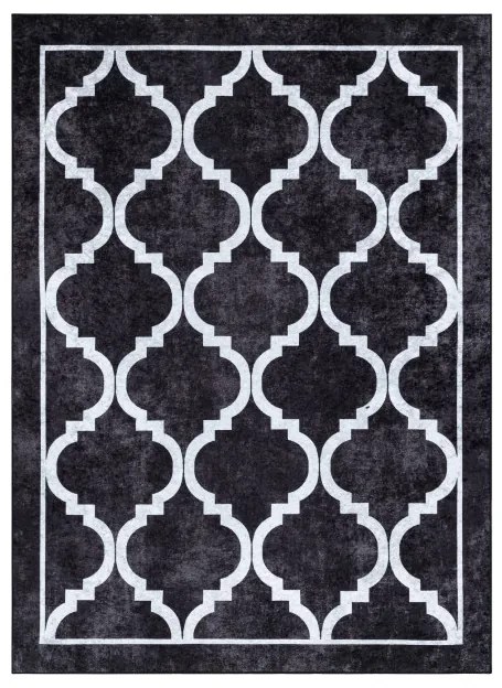 Koberec MIRO 51639.806 Trellis, čierny