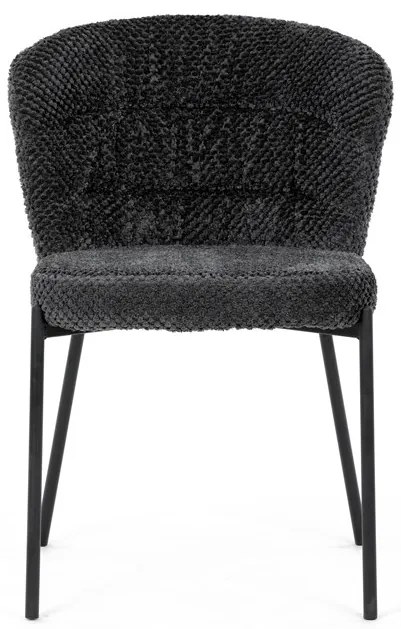 Autronic BONTEC Jedálenská stolička, sivá, látka bouclé, CT-W1077 GREY2 Farba: Béžová