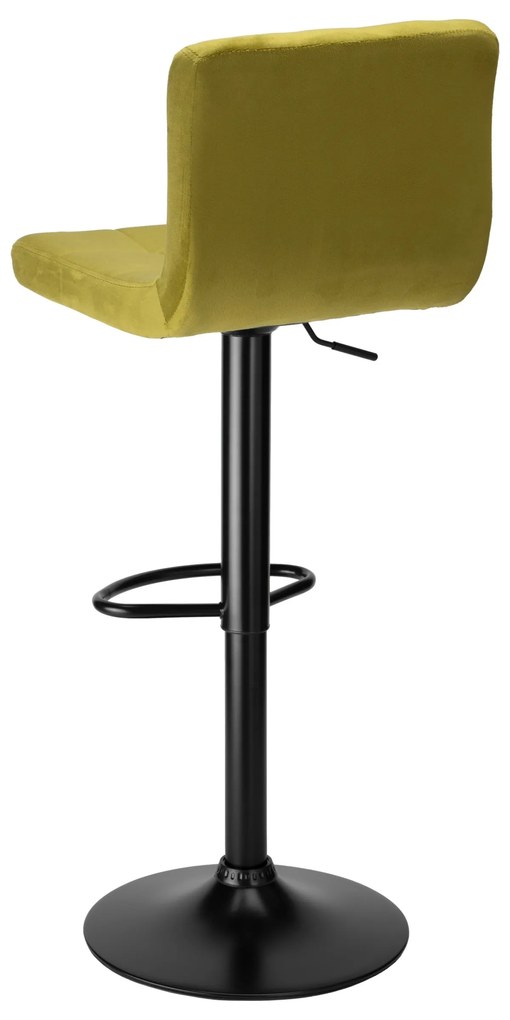 Barová stolička ARAKO čierna olivová