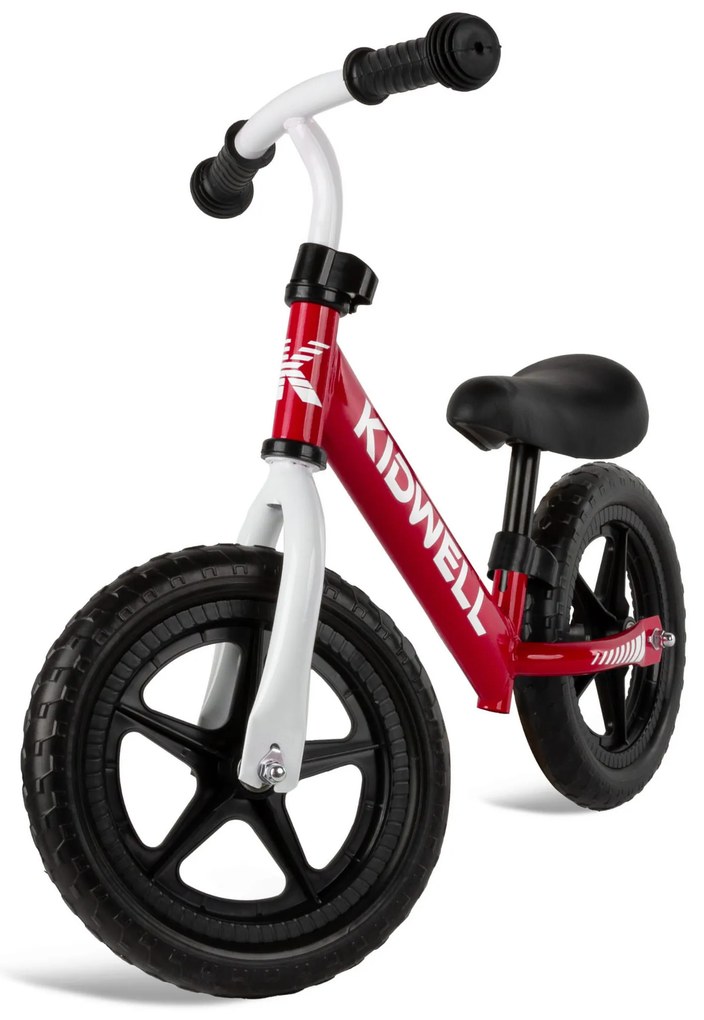 Detský balančný bicykel Kidwell REBEL 12" s EVA kolesami a ložiskami