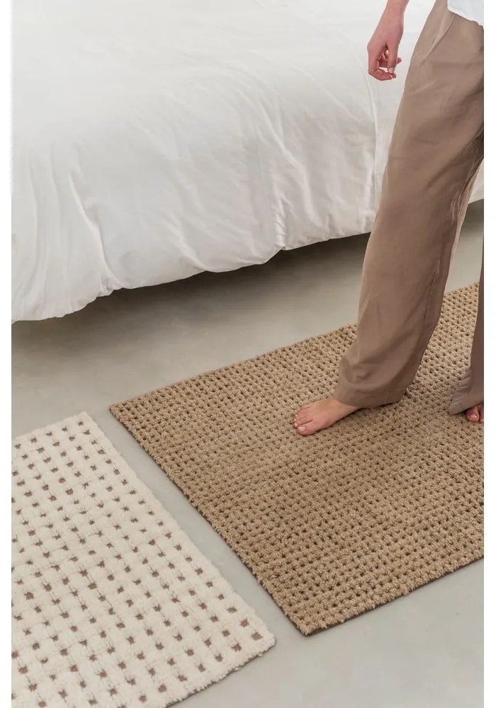 Béžový prateľný/ručne tkaný vlnený koberec 80x140 cm Unexpected Wool – Lorena Canals