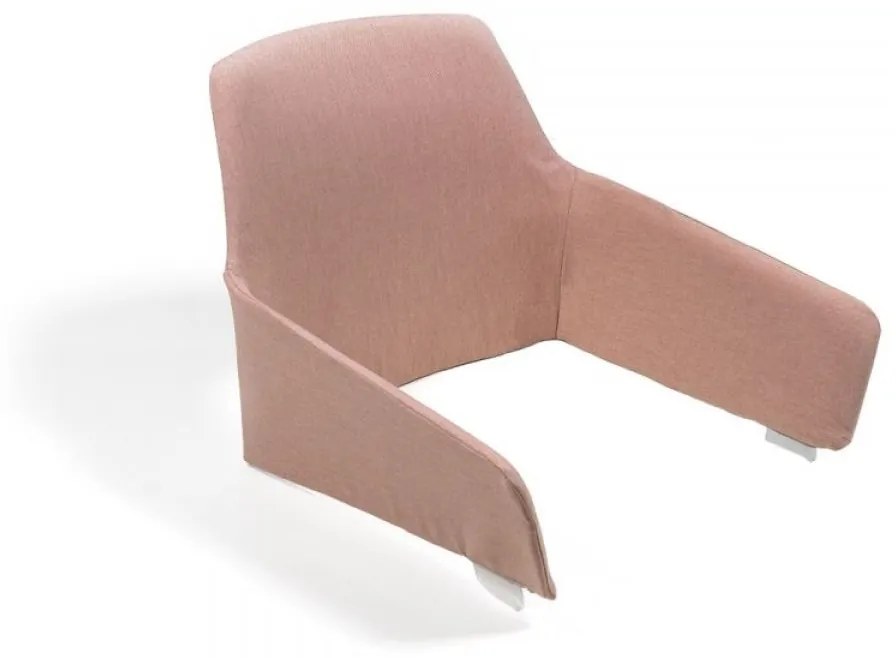 SHELL NET RELAX CUSCINO - vnútorný pevný vankúš rosa quarzo