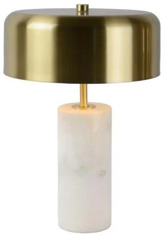 LUCIDE 34540/03/31 MIRASOL stolová lampa G9/3x7W biely mramor