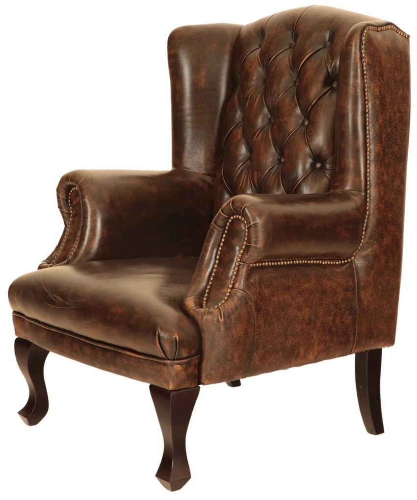 furniture-nabytek.cz - Křeslo Brusel z pravé hovězí kůže