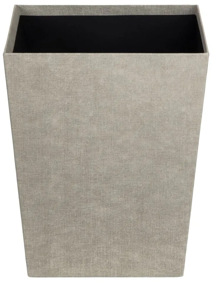 Béžový kancelársky odpadkový kôš Sofia Canvas Paper Laminate – Bigso