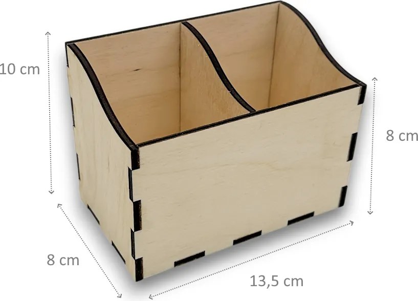 usporadejto.cz Pastelkovník M VASKY, 13,5 x 8 x 10 cm