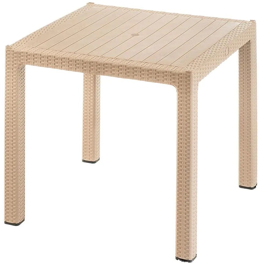 Stôl Infinitty béžový 90x90 cm