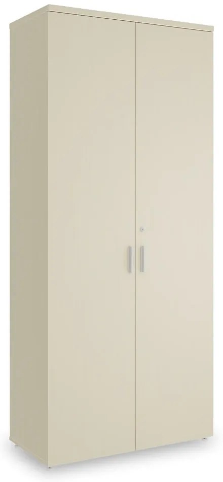 Vysoká skriňa SimpleOffice 80 x 40 x 180 cm, breza