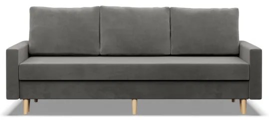 Trojmiestna rozkladacia sedačka BLANK Elegant svetlosivá
