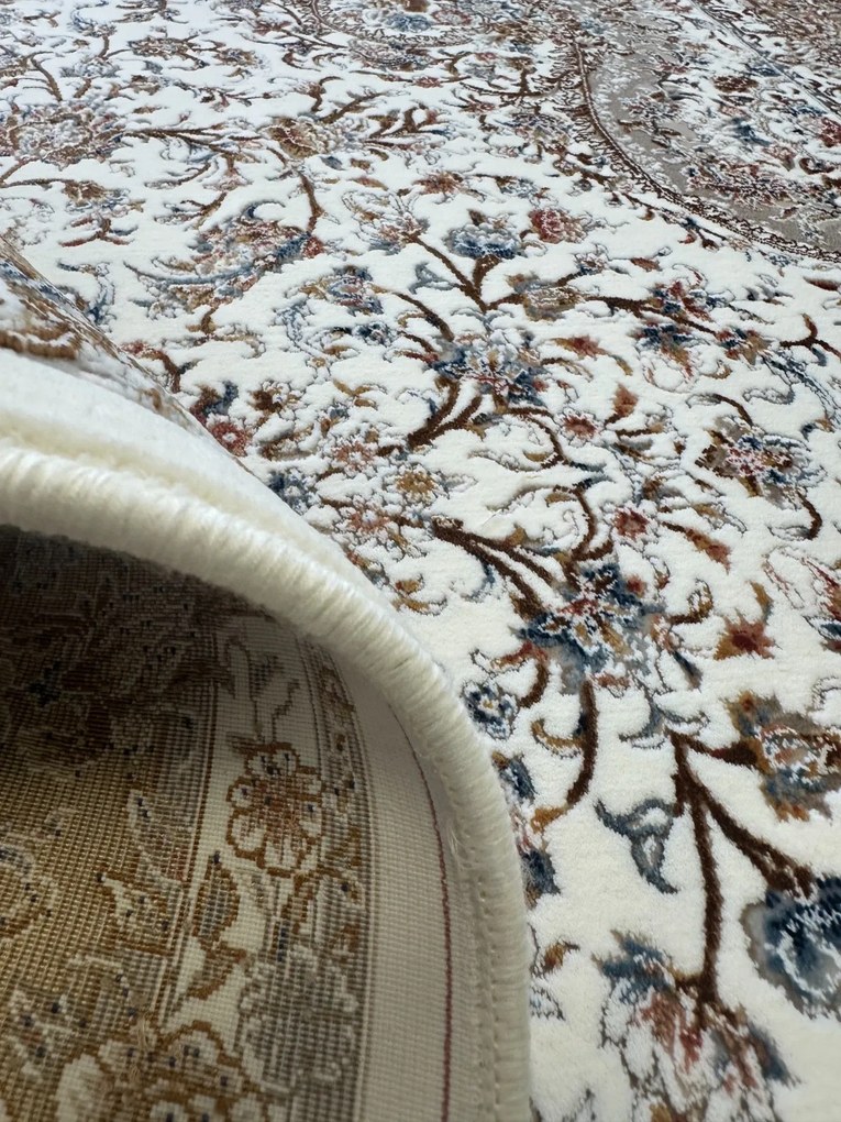 BE Koberec Miras 1200 CREAM – krémový obdĺžnikový Rozmer: 150x225 cm