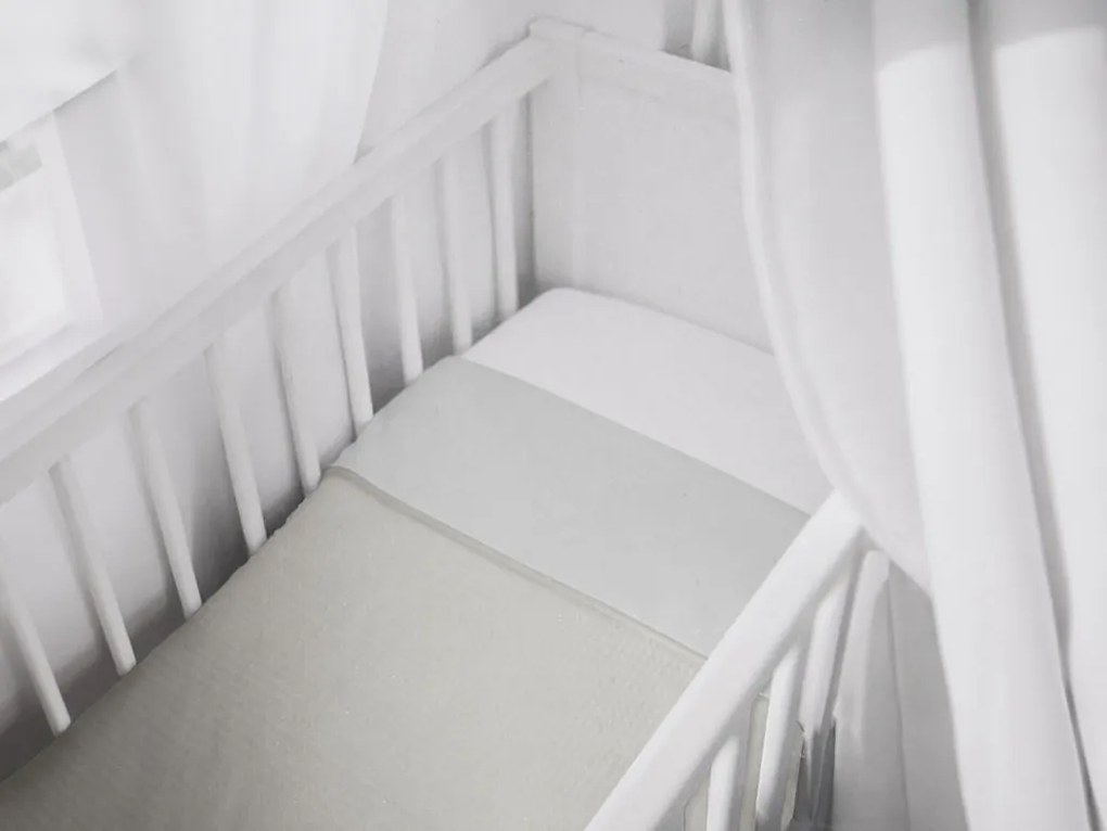 Detská bavlnená deka do postieľky DREAMLINE 75x100 cm - viac farieb Farba: Červená