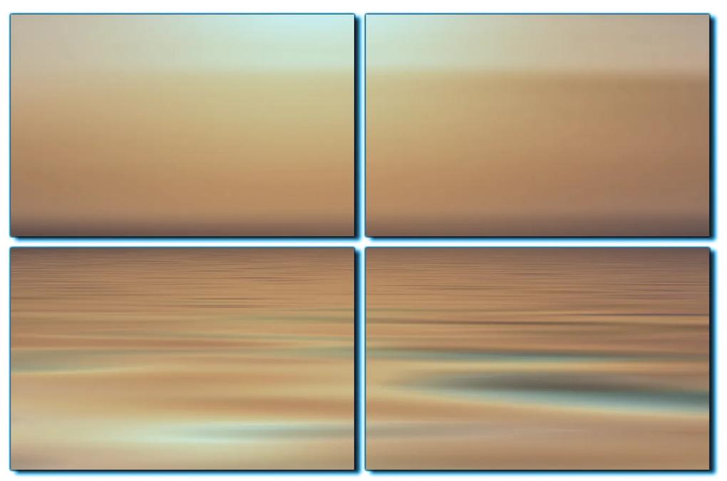 Obraz na plátne - Pokojné more pri západe slnka 1280FE (150x100 cm)